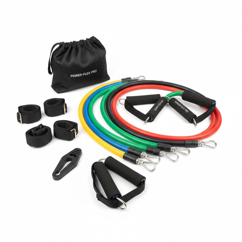 11-Piece Resistance Bands Set