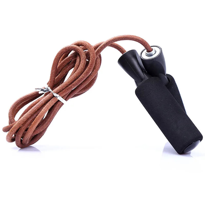 Adjustable Leather Jump Rope