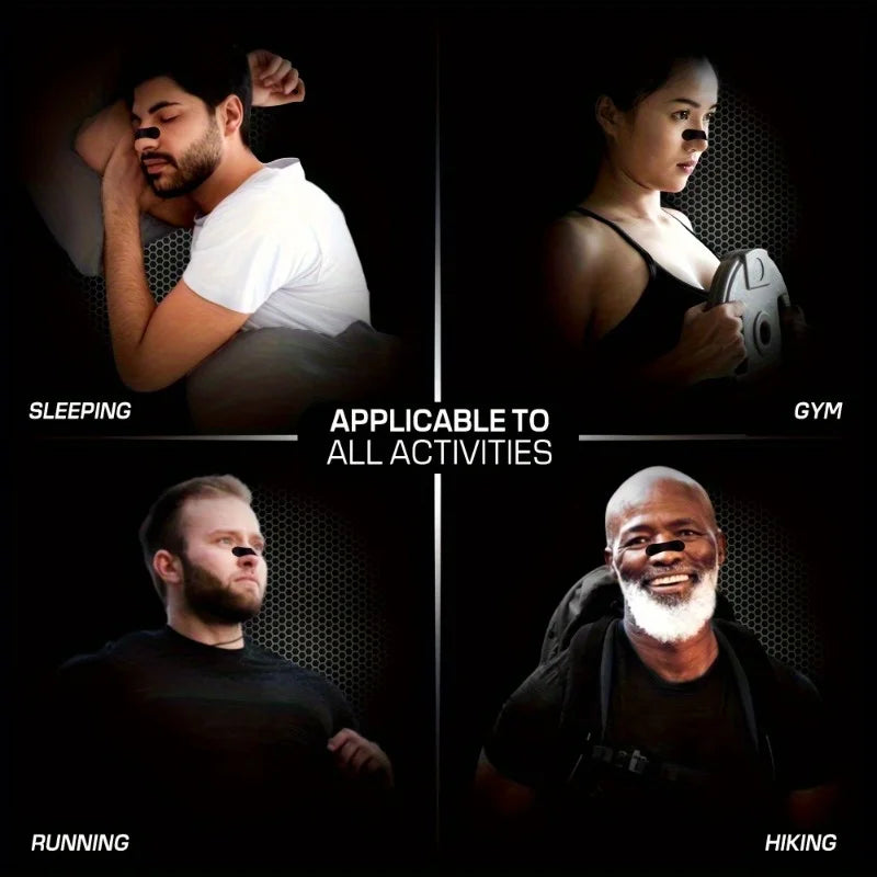 Premium Nasal Strips - Enhanced Breathing for Sports & Sleep (30 Pack)