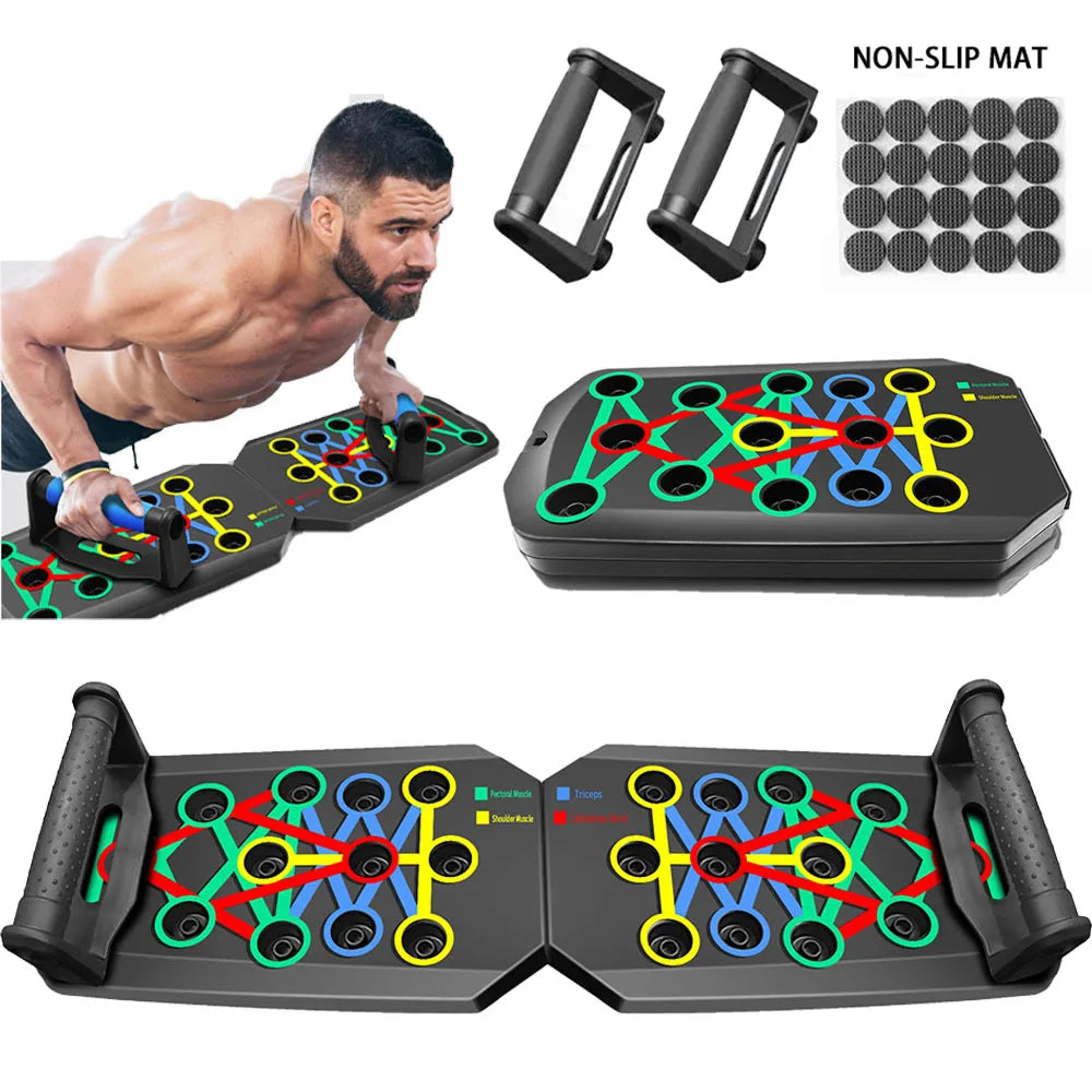Multifunctional Push-Up Board - Complete Training System
