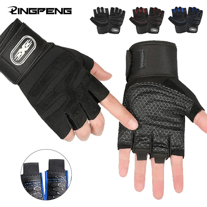 Gym Gloves with Wrist Support