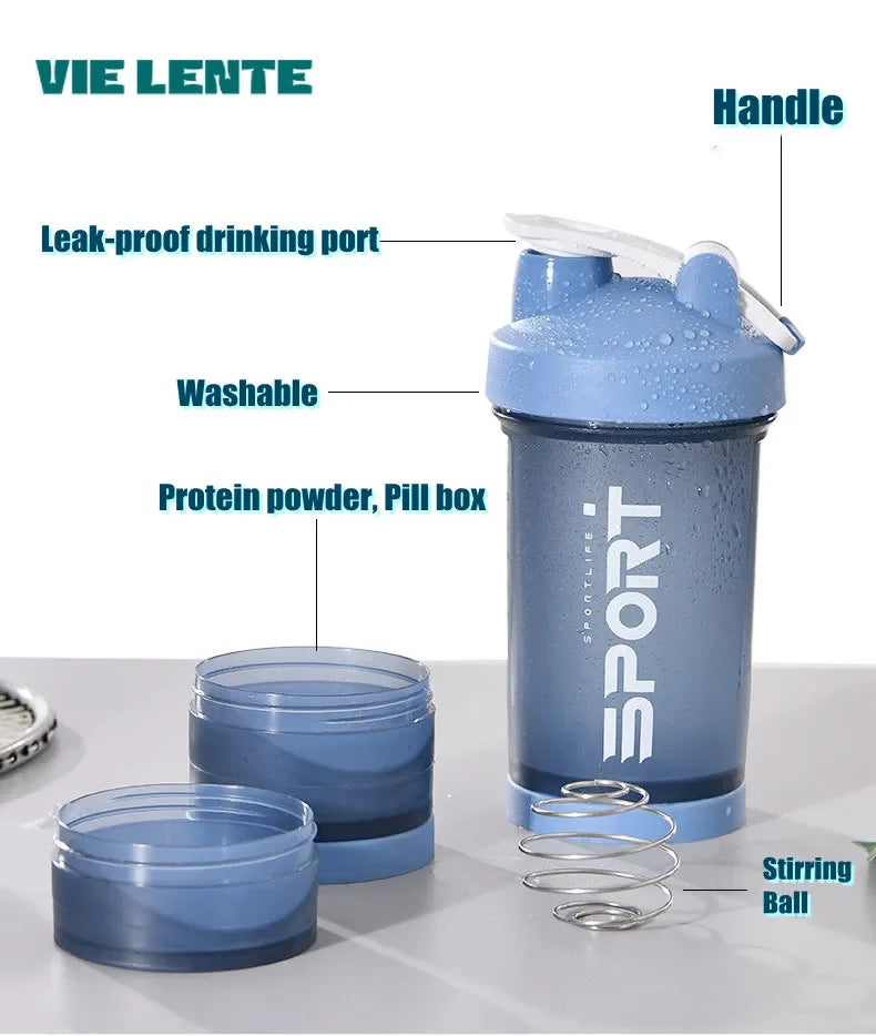 500ML Protein Shaker Bottle