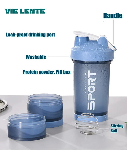 500ML Protein Shaker Bottle